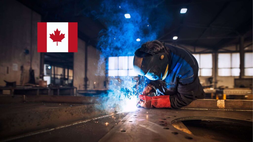 trabajar en canada como soldador